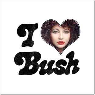 I Love Bush Posters and Art